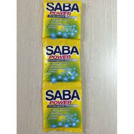 SABA power detergent sachets